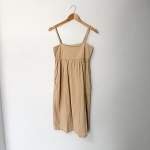 Tan Sleeveless Dress